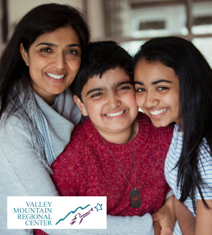 Family member with developmental disabilities receiving support from VMRC