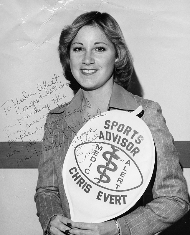 chris evert