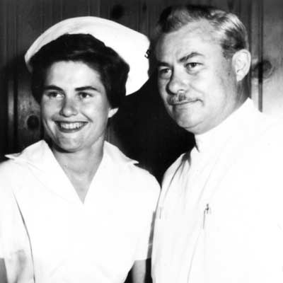 Linda and Dr. Marion Collins