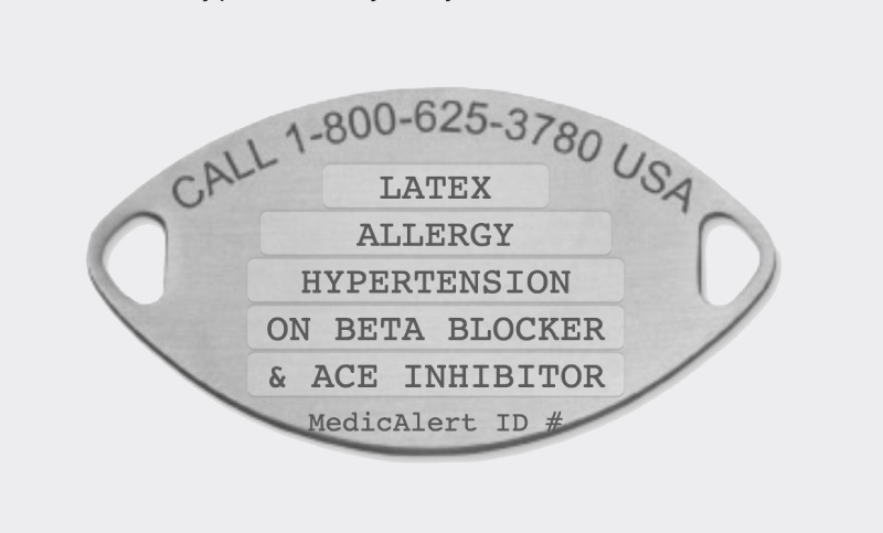 medical IDs for hypertension
