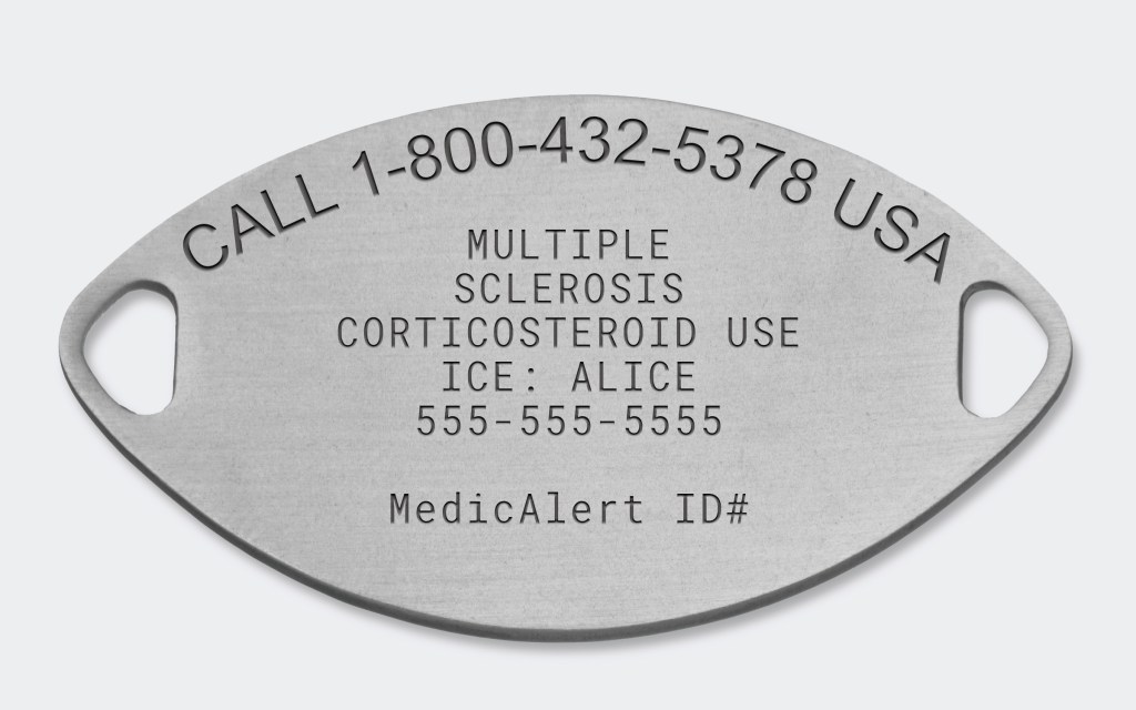 medical IDs for multiple sclerosis