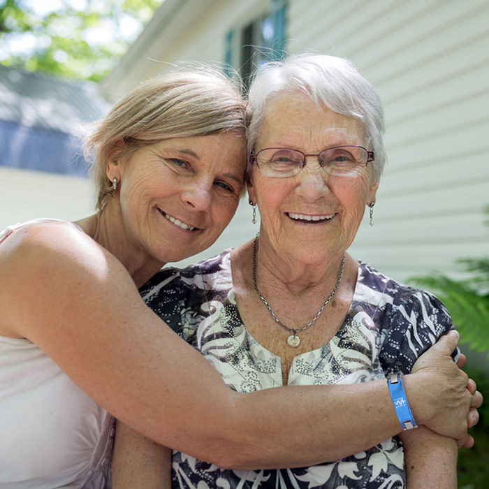 Mom and Daughter, Safe and Found Prevention
